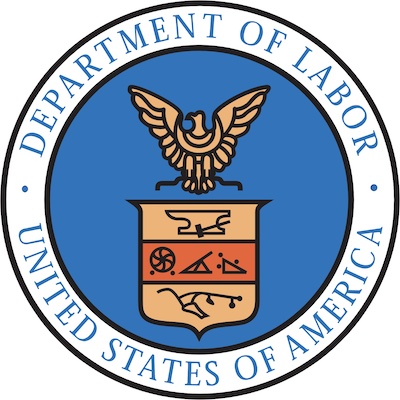 RSS feeds source logo U.S. Department of Labor